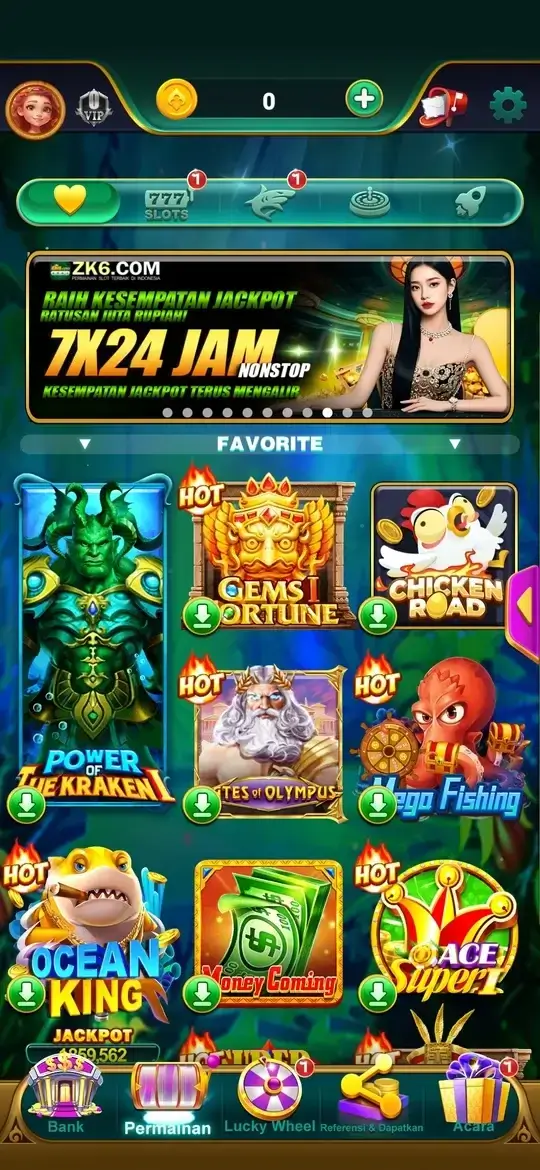 Halaman permainan slot ZK6